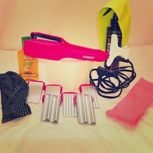 Crimper/straightener/wave iron